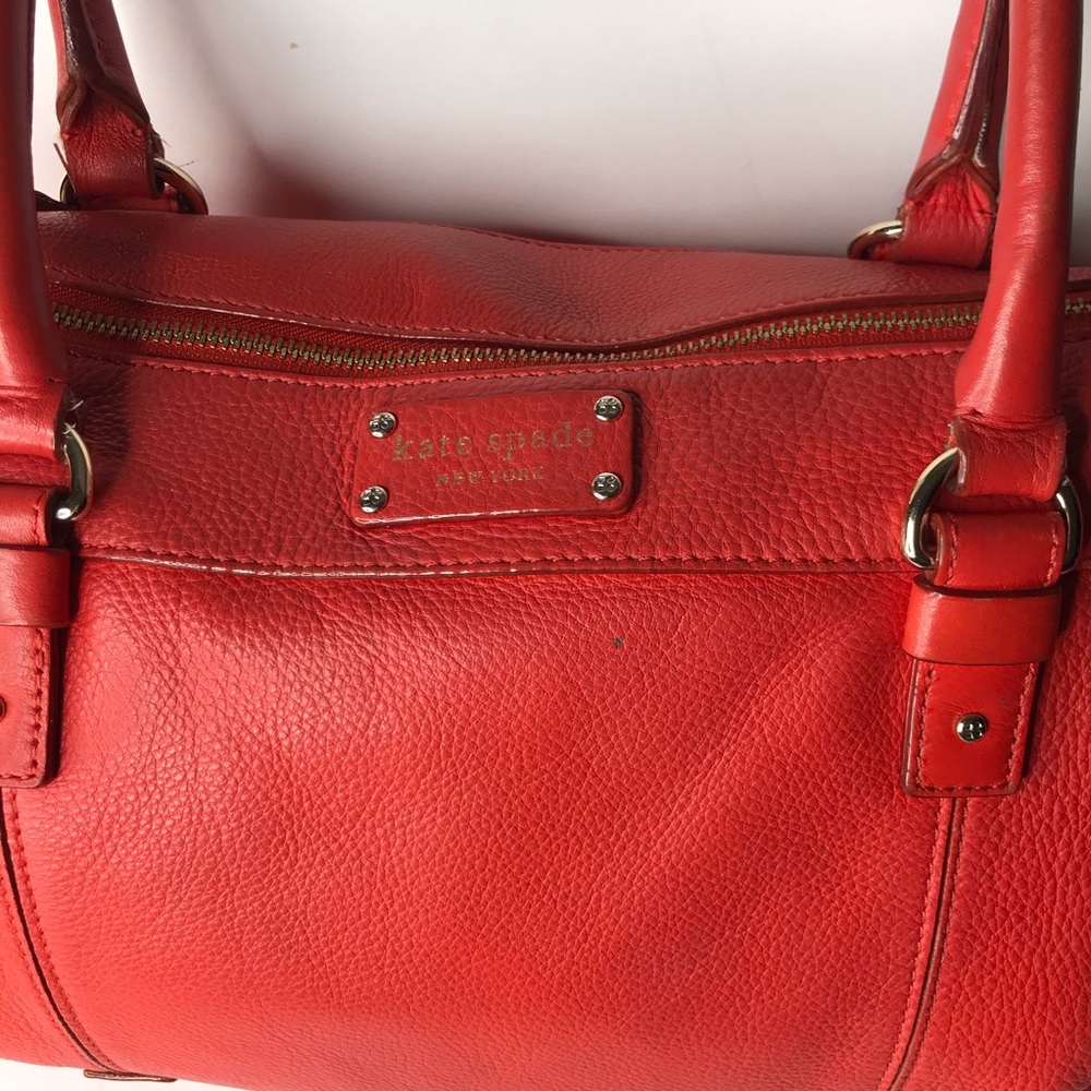 KATE SPADE LEATHER SATCHEL - Picture 3 of 14